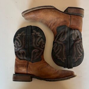 Dan Post Two-Tone Western Boots